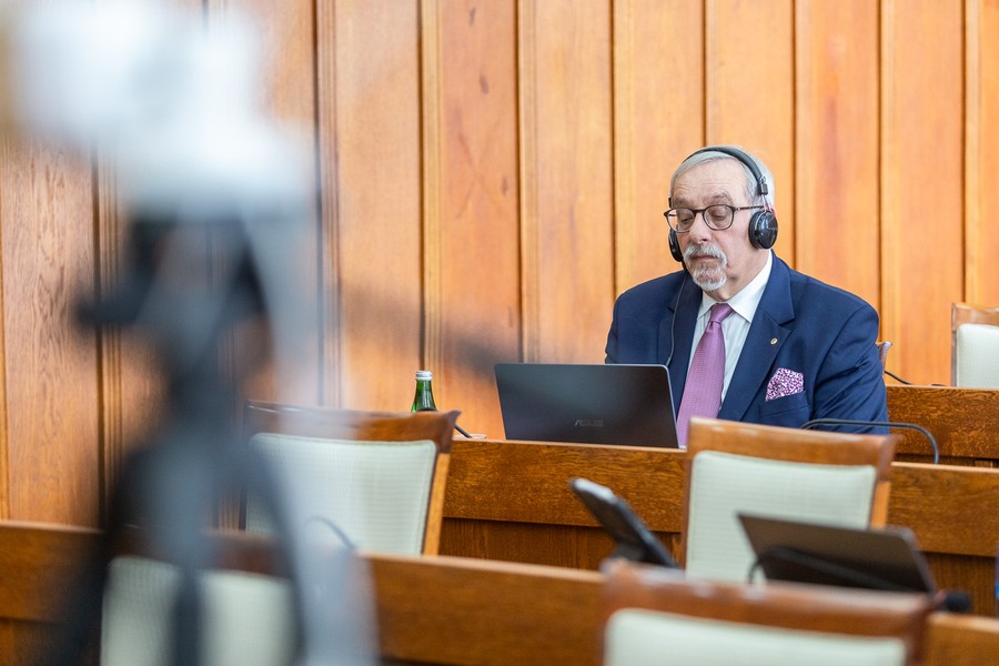 Sesja sejmiku województwa 26.04.21, fot. Szymon Zdziebło/tarantoga.pl dla UMWKP