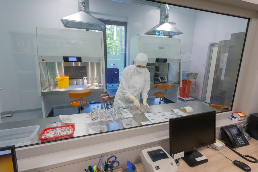 Wojewódzki Szpital Zespolony w Toruniu 14.05.21, fot. Mikołaj Kuras dla UMWKP