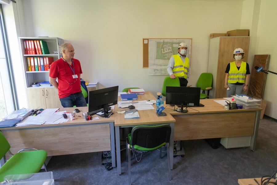 Wojewódzki Szpital Zespolony w Toruniu 14.05.21, fot. Mikołaj Kuras dla UMWKP