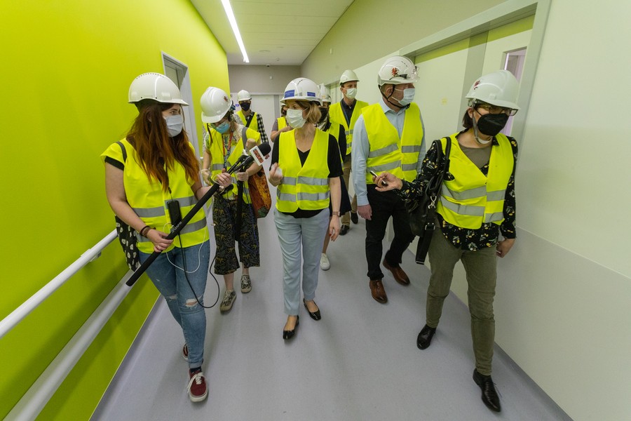 Wojewódzki Szpital Zespolony w Toruniu 14.05.21, fot. Mikołaj Kuras dla UMWKP