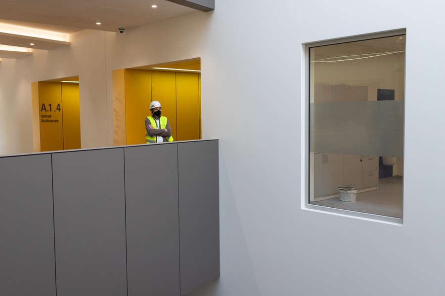 Wojewódzki Szpital Zespolony w Toruniu 14.05.21, fot. Mikołaj Kuras dla UMWKP