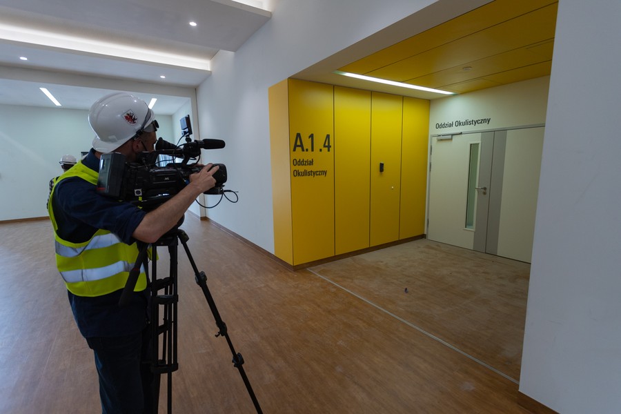 Wojewódzki Szpital Zespolony w Toruniu 14.05.21, fot. Mikołaj Kuras dla UMWKP