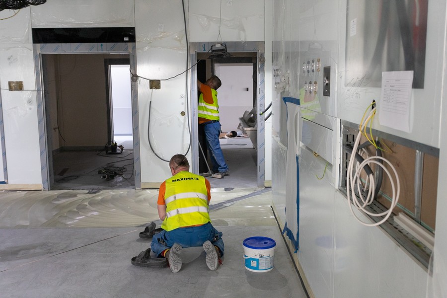 Wojewódzki Szpital Zespolony w Toruniu 14.05.21, fot. Mikołaj Kuras dla UMWKP