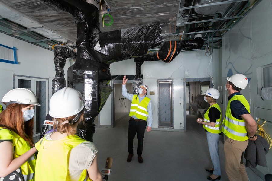 Wojewódzki Szpital Zespolony w Toruniu 14.05.21, fot. Mikołaj Kuras dla UMWKP