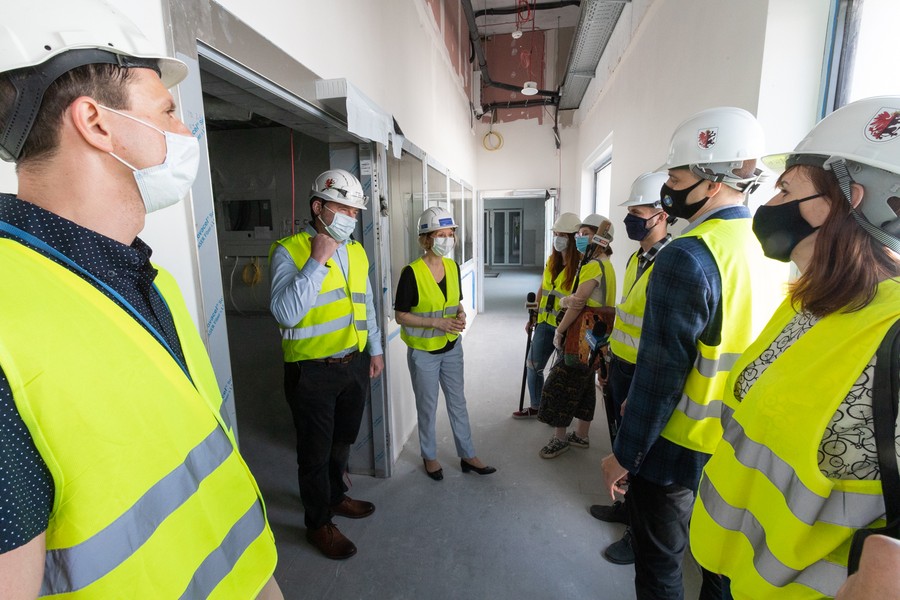 Wojewódzki Szpital Zespolony w Toruniu 14.05.21, fot. Mikołaj Kuras dla UMWKP