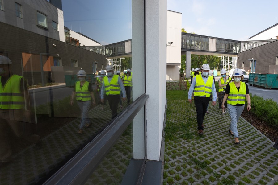 Wojewódzki Szpital Zespolony w Toruniu 14.05.21, fot. Mikołaj Kuras dla UMWKP