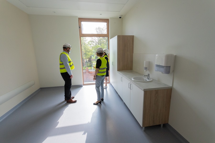 Wojewódzki Szpital Zespolony w Toruniu 14.05.21, fot. Mikołaj Kuras dla UMWKP