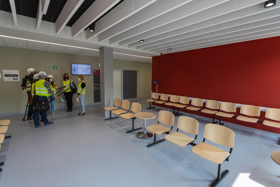 Wojewódzki Szpital Zespolony w Toruniu 14.05.21, fot. Mikołaj Kuras dla UMWKP