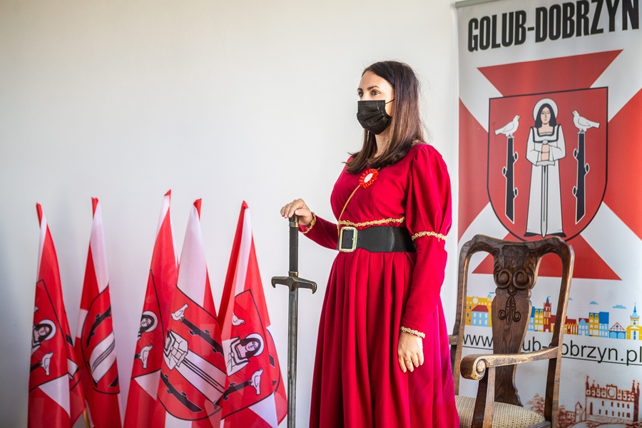 Uroczystość 70. rocznicy połączenia Golubia i Dobrzynia, fot. Szymon Zdziebło/tarantoga.pl dla UMWKP