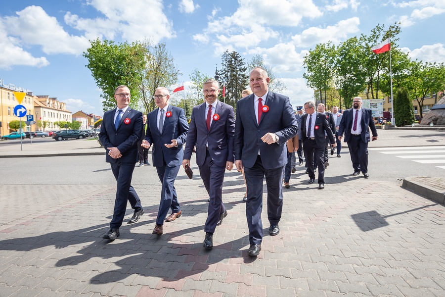 Uroczystość 70. rocznicy połączenia Golubia i Dobrzynia, fot. Szymon Zdziebło/tarantoga.pl dla UMWKP
