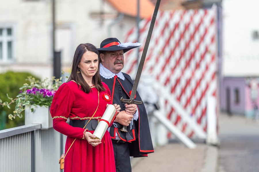 Uroczystość 70. rocznicy połączenia Golubia i Dobrzynia, fot. Szymon Zdziebło/tarantoga.pl dla UMWKP