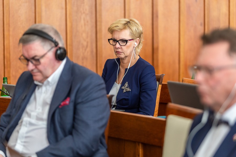 Sesja absolutoryjna sejmiku, 24 maja 2021, fot. Szymon Zdziebło/tarantoga.pl dla UMWKP