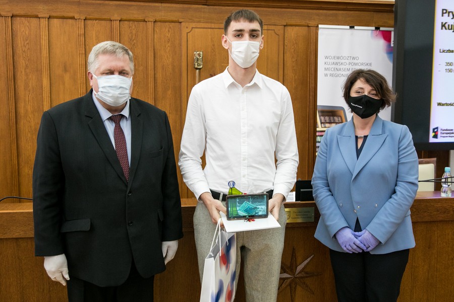 Gala wręczenia stypendium w programie Prymusi Zawodu Kujaw i Pomorza II, fot. Andrzej Goiński/UMWKP