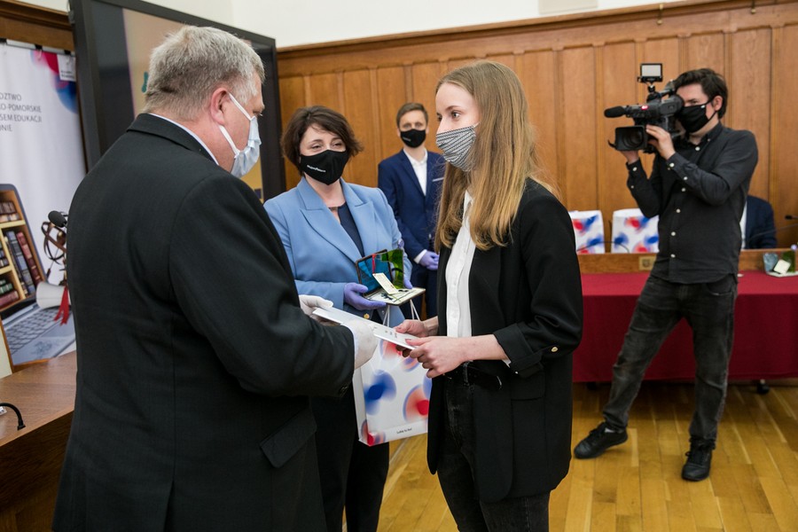 Gala wręczenia stypendium w programie Prymusi Zawodu Kujaw i Pomorza II, fot. Andrzej Goiński/UMWKP
