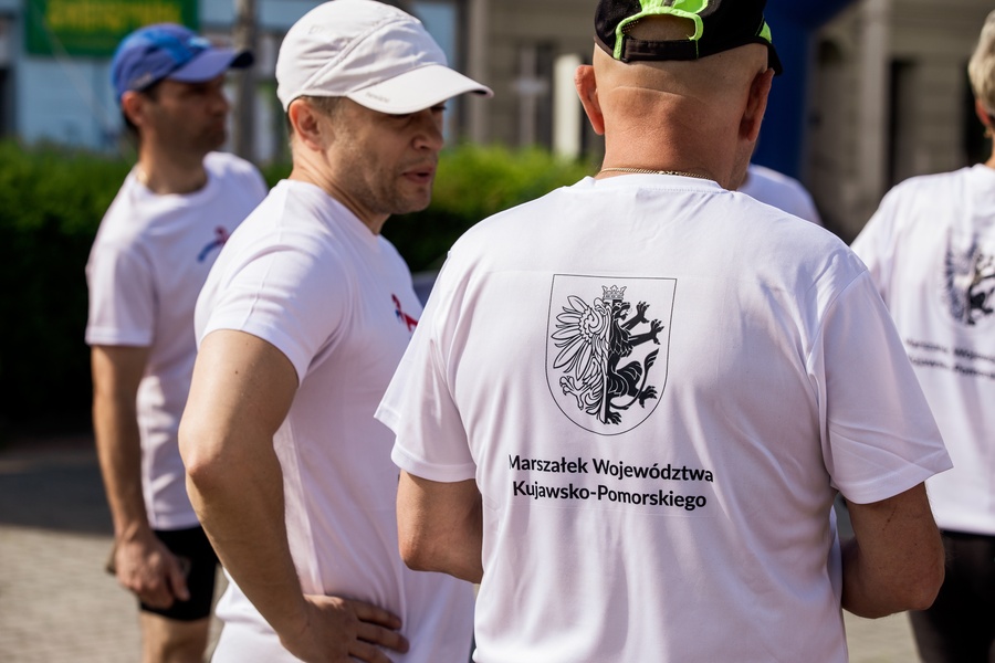 Bieg sztafetowy pamięci Bronisława Malinowskiego, fot. Filip Kowalkowski dla UMWKP