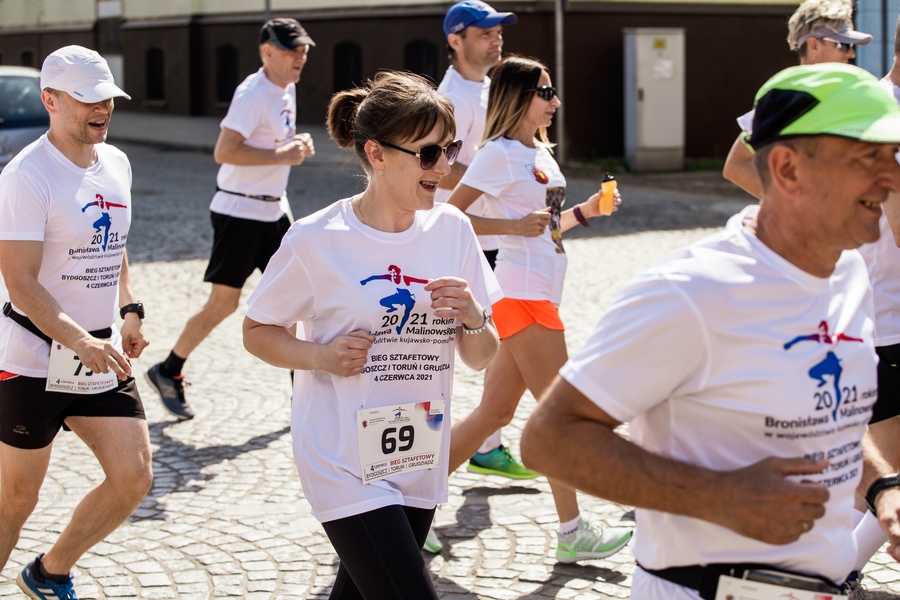 Bieg sztafetowy pamięci Bronisława Malinowskiego, fot. Filip Kowalkowski dla UMWKP