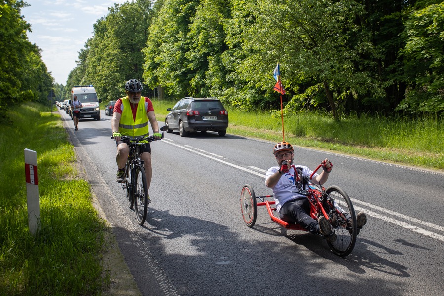 Bieg sztafetowy pamięci Bronisława Malinowskiego, fot. Mikołaj Kuras dla UMWKP