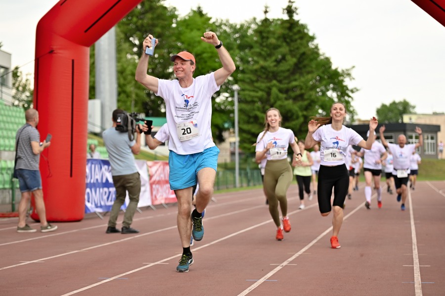 Bieg sztafetowy pamięci Bronisława Malinowskiego, fot. Mariusz Nasieniewski
