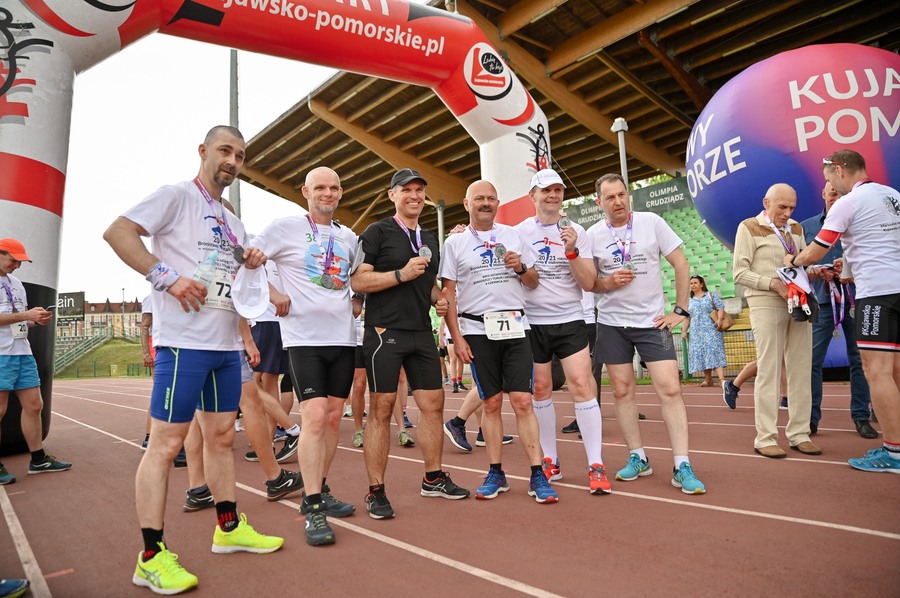 Bieg sztafetowy pamięci Bronisława Malinowskiego, fot. Mariusz Nasieniewski