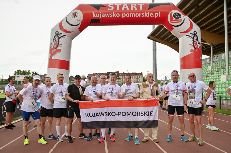 Bieg sztafetowy pamięci Bronisława Malinowskiego, fot. Mariusz Nasieniewski