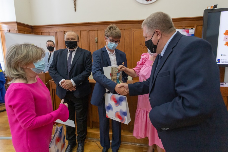 Spotkanie ze stypendystami programu Humaniści na start, fot. Mikołaj Kuras dla UMWKP