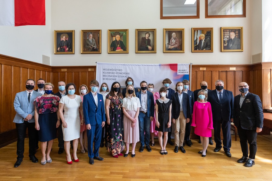 Spotkanie ze stypendystami programu Humaniści na start, fot. Mikołaj Kuras dla UMWKP