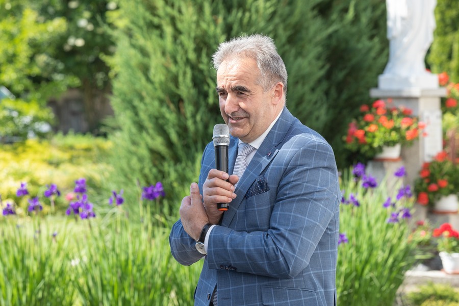 Otwarcie dziennego domu pobytu w Jabłonowie-Zamku, fot. Mikołaj Kuras dla UMWKP