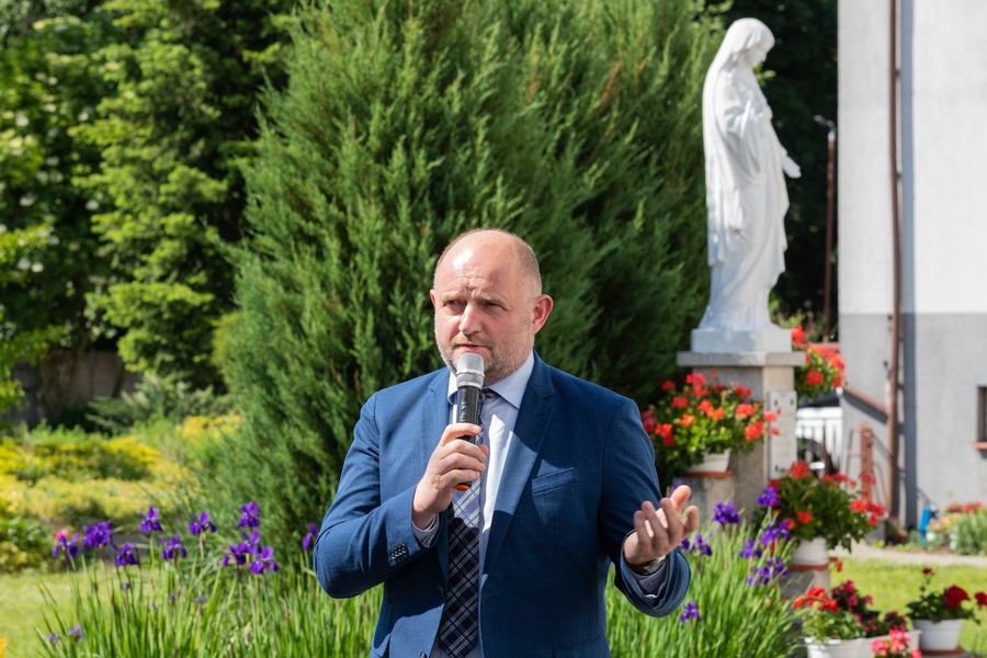 Otwarcie dziennego domu pobytu w Jabłonowie-Zamku, fot. Mikołaj Kuras dla UMWKP