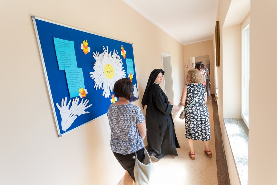 Otwarcie dziennego domu pobytu w Jabłonowie-Zamku, fot. Mikołaj Kuras dla UMWKP