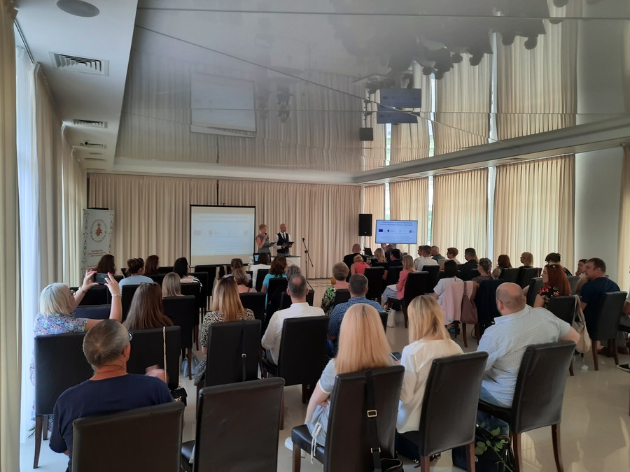 Seminarium Kujawsko-Pomorskiej Sieci Lokalnych Grup Działania w Bladowie. Fot. Partnerstwo „Lokalna Grupa Działania Bory Tucholskie”