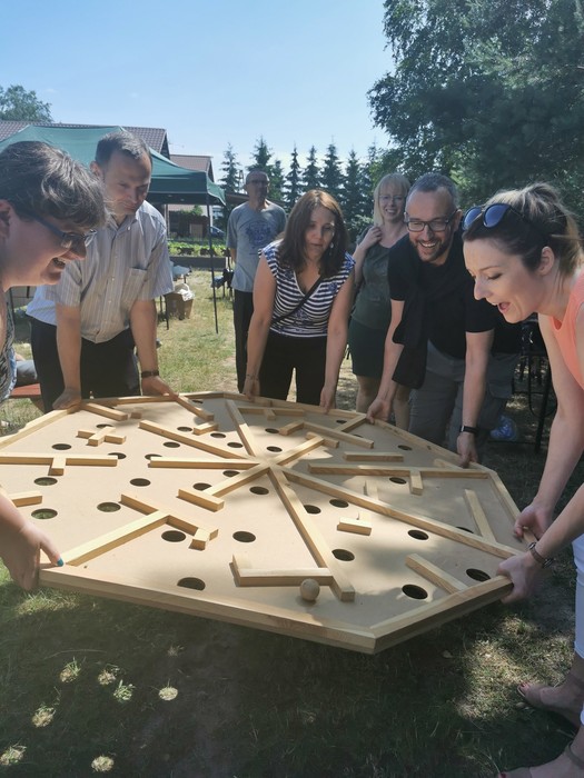 Seminarium Kujawsko-Pomorskiej Sieci Lokalnych Grup Działania w Bladowie. Fot. Partnerstwo „Lokalna Grupa Działania Bory Tucholskie”