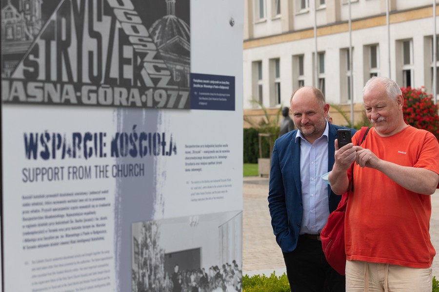 Otwarcie wystawy „TU rodziła się opozycja”, fot. Mikołaj Kuras dla UMWKP