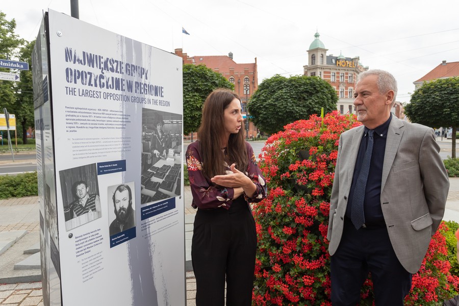 Otwarcie wystawy „TU rodziła się opozycja”, fot. Mikołaj Kuras dla UMWKP