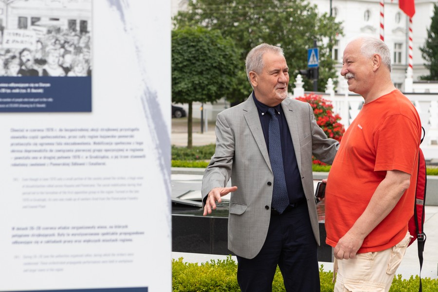 Otwarcie wystawy „TU rodziła się opozycja”, fot. Mikołaj Kuras dla UMWKP