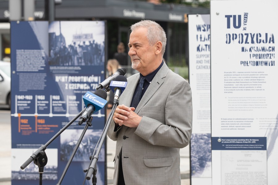 Otwarcie wystawy „TU rodziła się opozycja”, fot. Mikołaj Kuras dla UMWKP