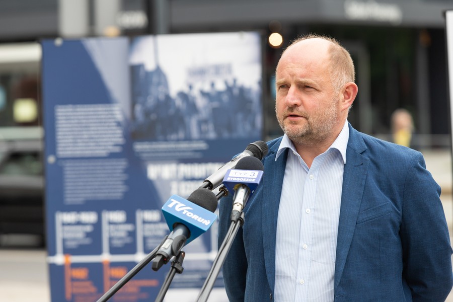 Otwarcie wystawy „TU rodziła się opozycja”, fot. Mikołaj Kuras dla UMWKP