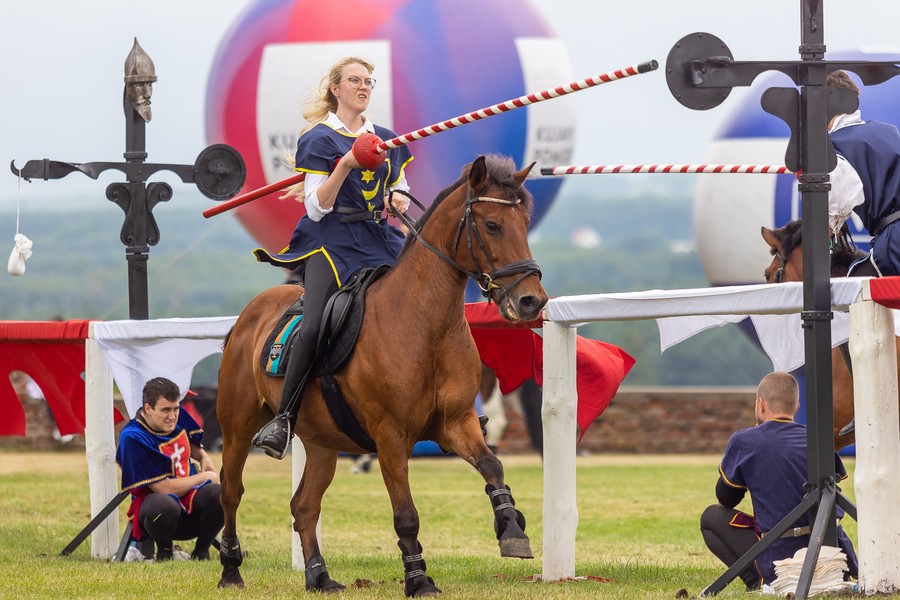 45. Wielki Międzynarodowy Turniej Rycerski w Golubiu-Dobrzyniu, fot. Mikołaj Kuras dla UMWKP