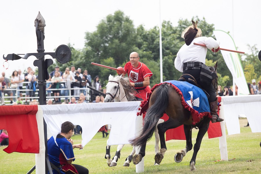 45. Wielki Międzynarodowy Turniej Rycerski w Golubiu-Dobrzyniu, fot. Mikołaj Kuras dla UMWKP