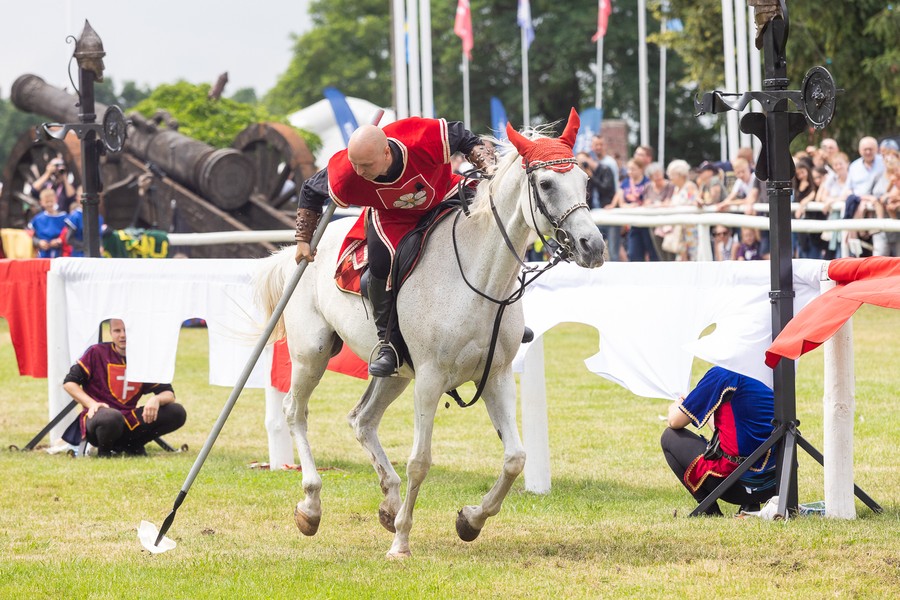 45. Wielki Międzynarodowy Turniej Rycerski w Golubiu-Dobrzyniu, fot. Mikołaj Kuras dla UMWKP