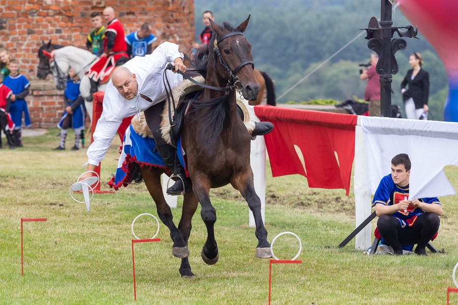 45. Wielki Międzynarodowy Turniej Rycerski w Golubiu-Dobrzyniu, fot. Mikołaj Kuras dla UMWKP