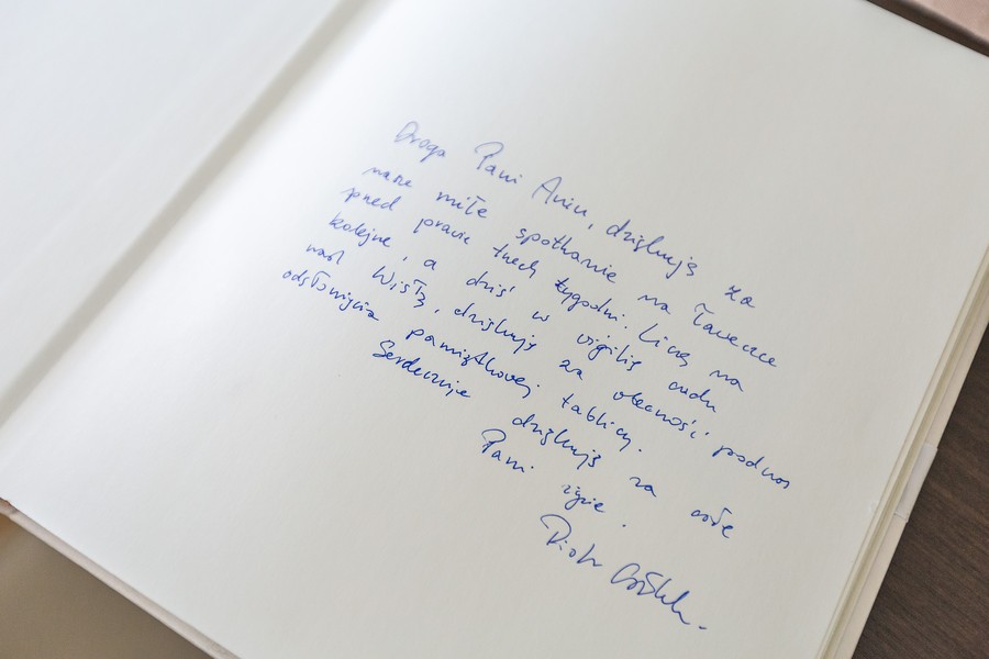 Wizyta pani Anny Kucharzewskiej w Urzędzie Marszałkowskim, fot. Szymon Zdziebło tarantoga.pl dla UMWKP