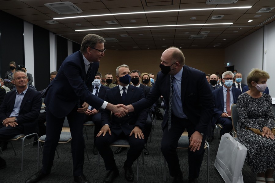 Otwarcie nowej siedziby IPN w Bydgoszczy, fot. Filip Kowalkowski dla UMWKP