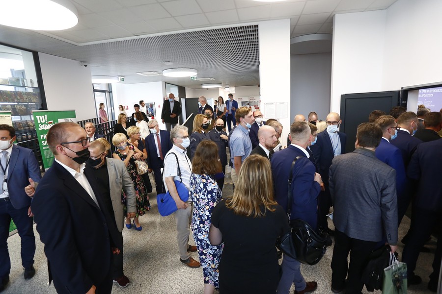 Otwarcie nowej siedziby IPN w Bydgoszczy, fot. Filip Kowalkowski dla UMWKP