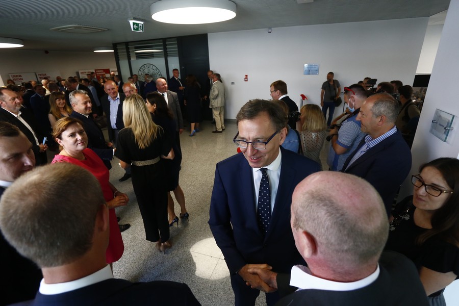 Otwarcie nowej siedziby IPN w Bydgoszczy, fot. Filip Kowalkowski dla UMWKP