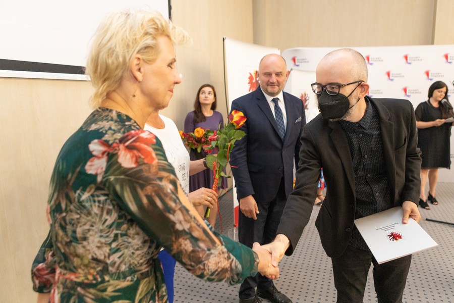 Wręczenie stypendiów artystycznych, fot. Mikołaj Kuras dla UMWKP