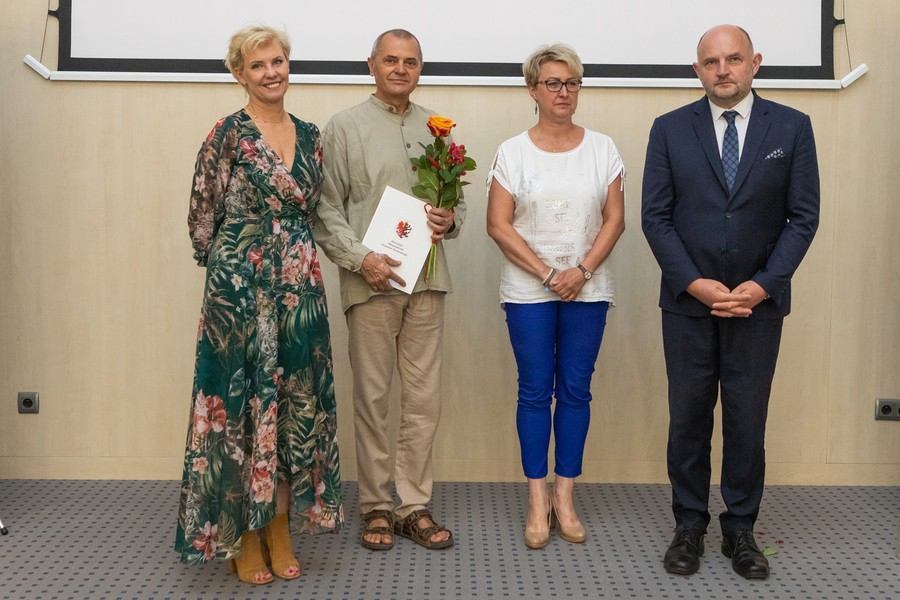 Wręczenie stypendiów artystycznych, fot. Mikołaj Kuras dla UMWKP