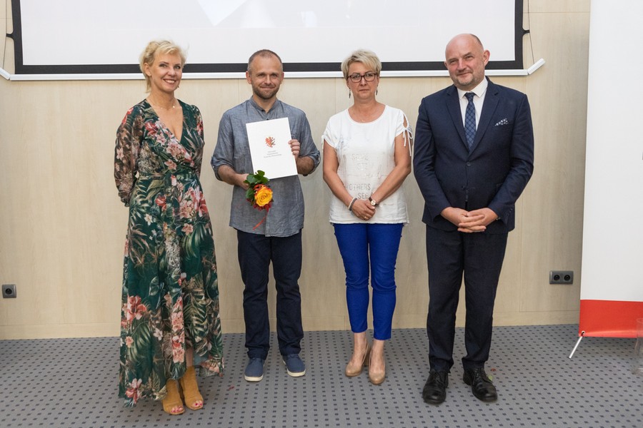 Wręczenie stypendiów artystycznych, fot. Mikołaj Kuras dla UMWKP