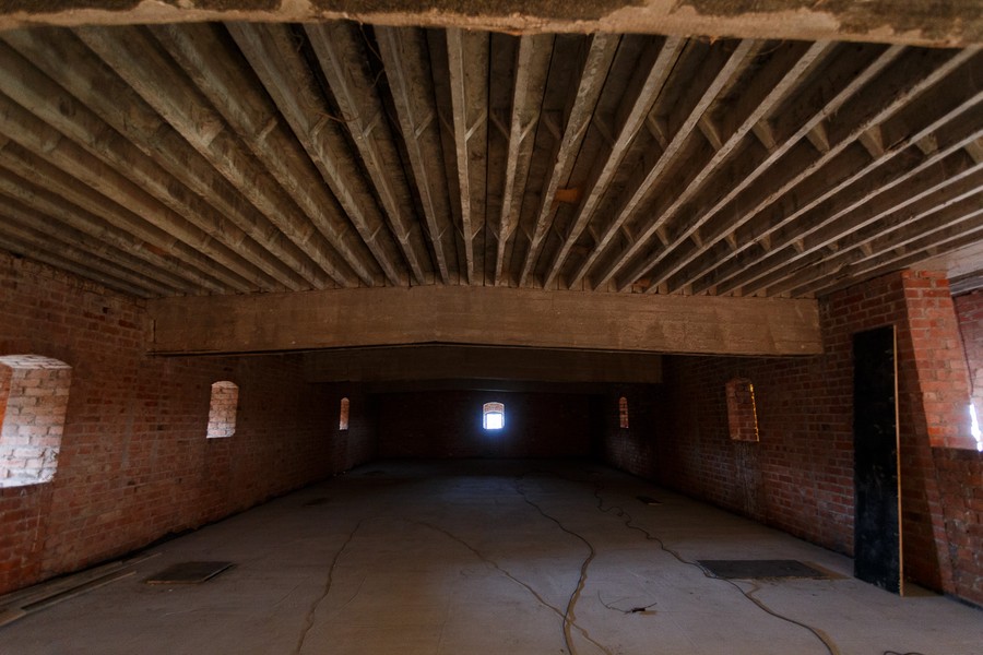 Remont zamku w Świeciu, fot. Filip Kowalkowski dla UMWKP