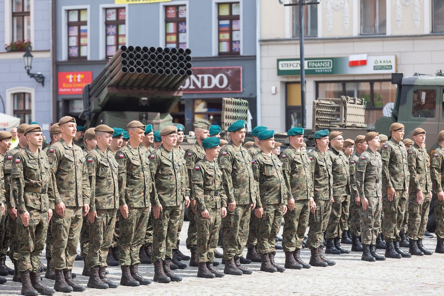 Święto Wojska Polskiego w Toruniu, fot. Mikołaj Kuras dla UMWKP