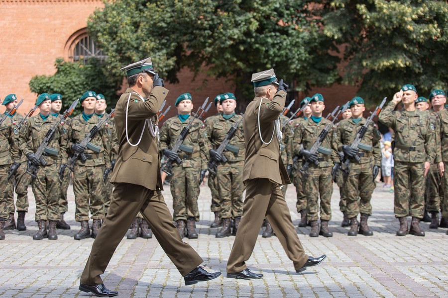 Święto Wojska Polskiego w Toruniu, fot. Mikołaj Kuras dla UMWKP